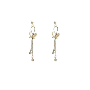 Long Tassel Earrings | Butterfly Series | Cliff Studio
