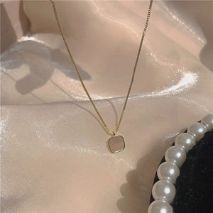 Square Shell Necklace