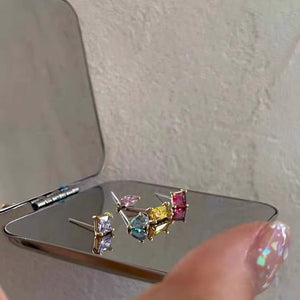 Nina Sterling Silver Stud Earring (Single Earring)