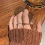 Lia Open Ring Set