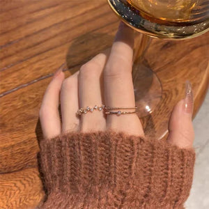 Lia Open Ring Set