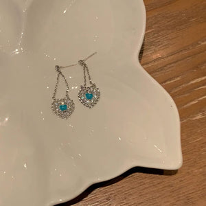 Blue Heart Earring | Heart Earrings | Cliff Studio