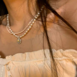 Melanie Pearl Necklaces Set