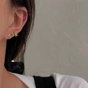 Nina Sterling Silver Stud Earring (Single Earring)