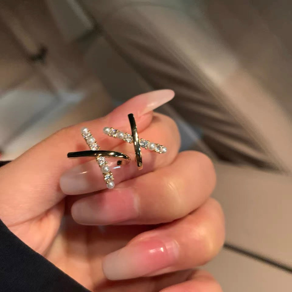 Beatrice Sterling Silver Stud Earrings