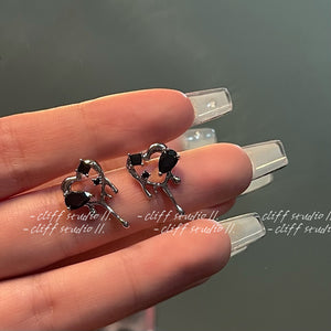 Zayla Sterling Silver Stud Earrings