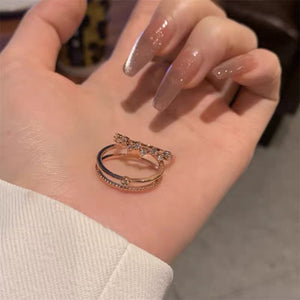 Lia Open Ring Set