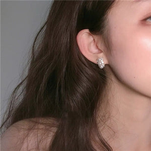 Livia Sterling Silver Stud Earrings