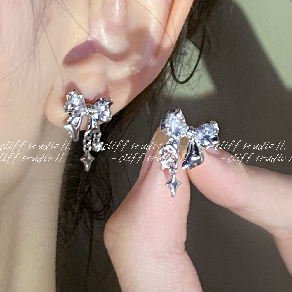 Celeste Sterling Silver Stud Earrings