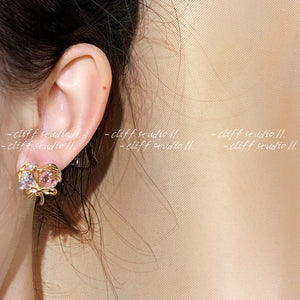 Afra Sterling Silver Stud Earrings