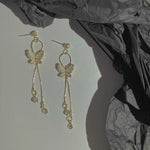 Long Tassel Earrings | Butterfly Series | Cliff Studio
