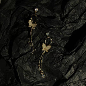 Long Tassel Earrings | Butterfly Series | Cliff Studio